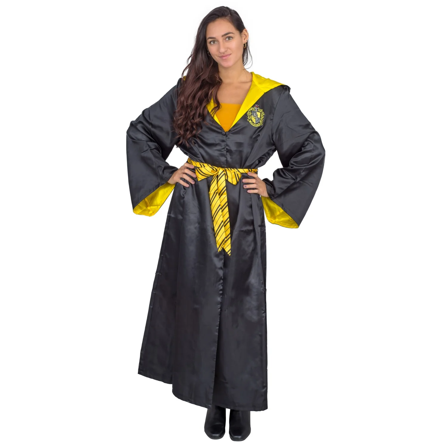 Harry Potter Hufflepuff  Black Robe - Image 5