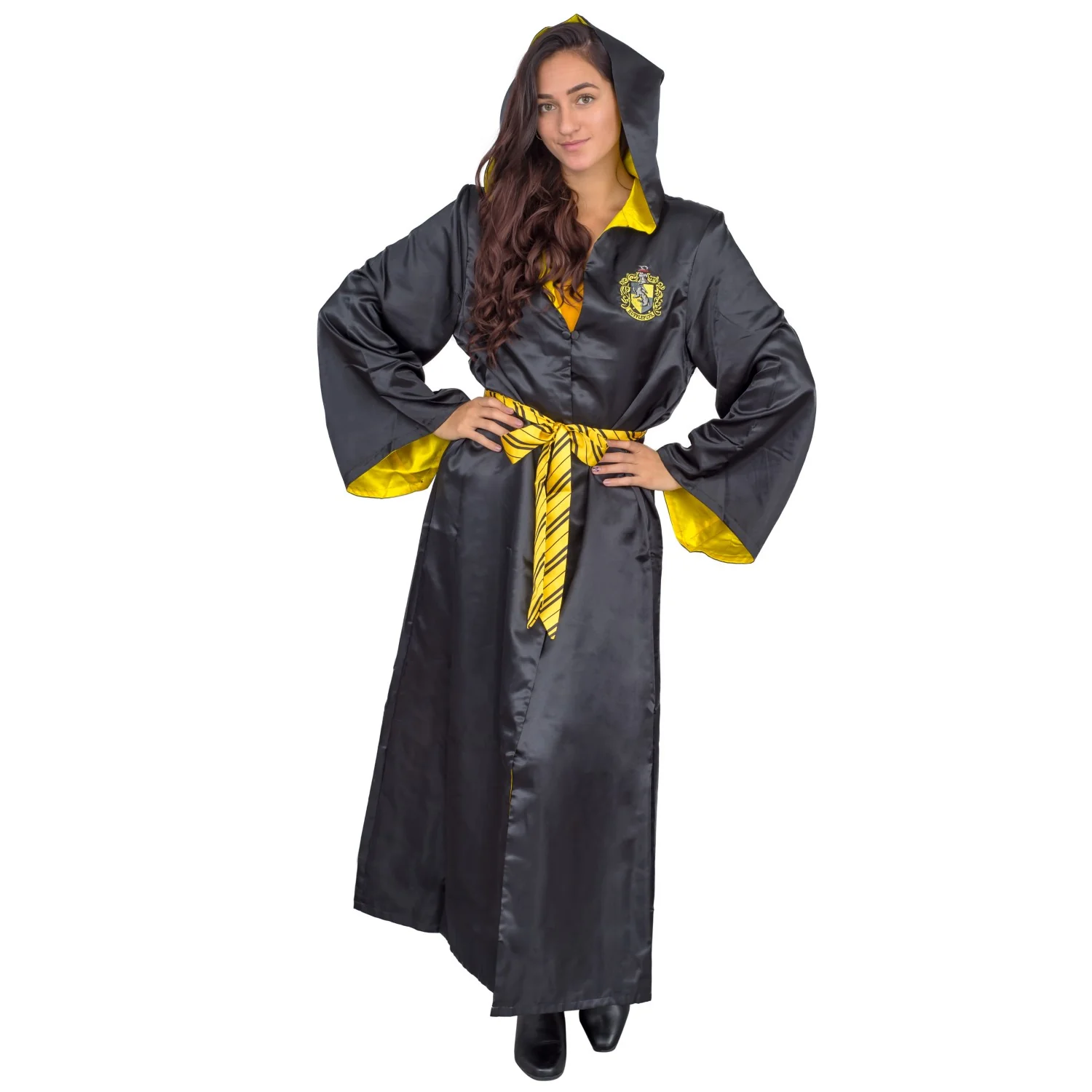 Harry Potter Hufflepuff  Black Robe - Image 8