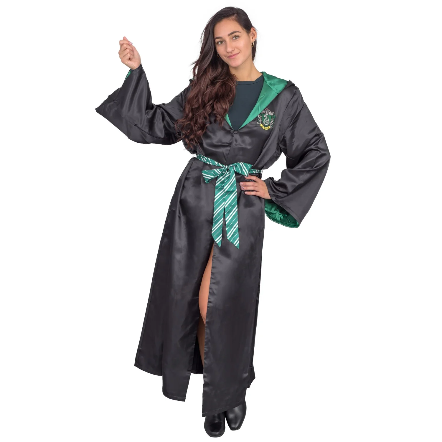 Harry Potter Slytherin Black Robe - Image 6