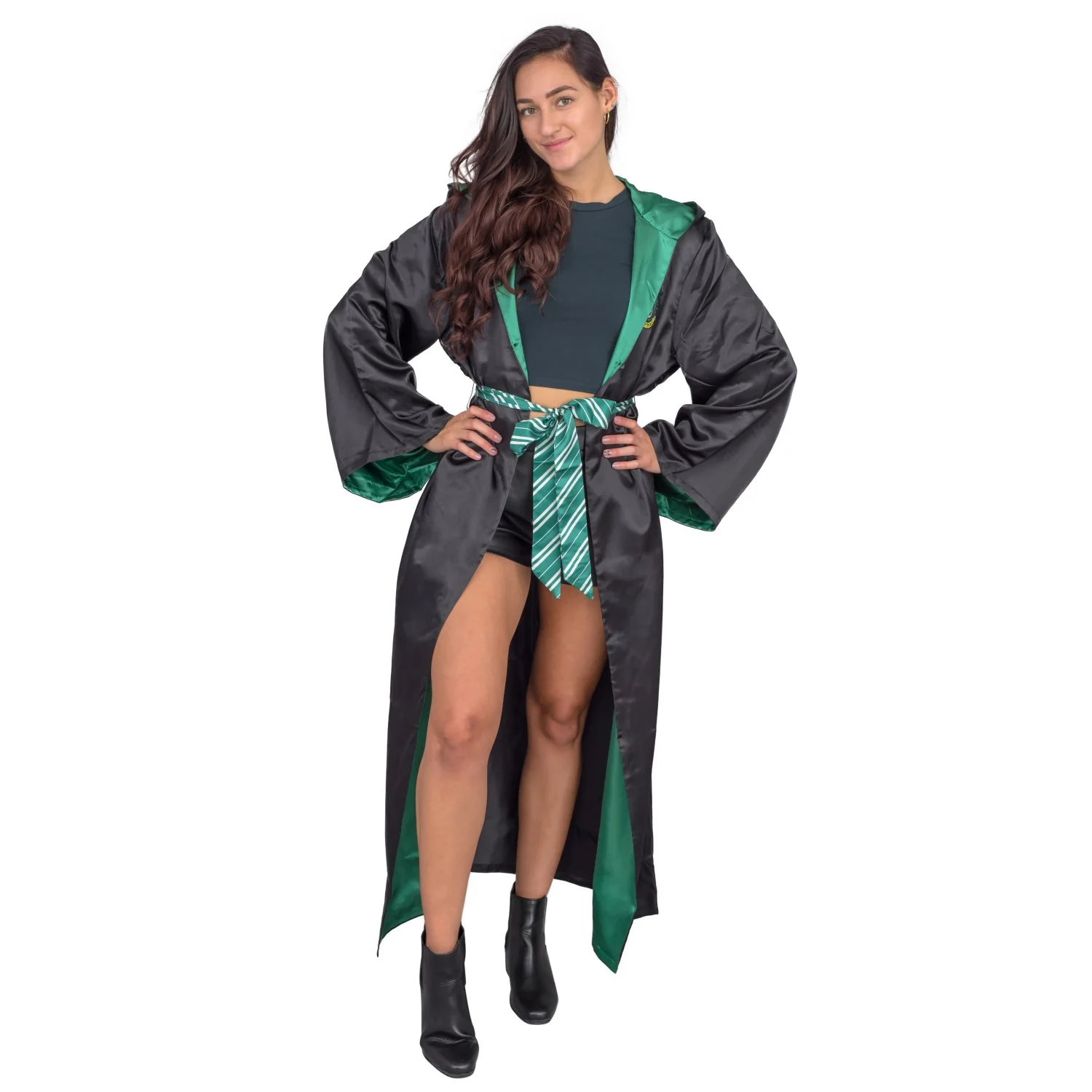 Harry Potter Slytherin Black Robe - Image 7
