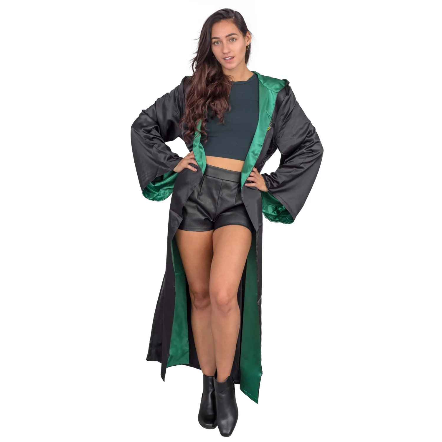 Harry Potter Slytherin Black Robe - Image 9