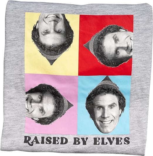 Heather Grey Squares Juniors T-Shirt Tee - Image 2