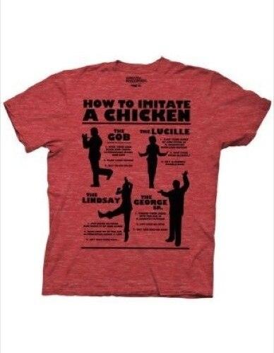 How To Imitate A Chicken Adult Heather Red T-shirt