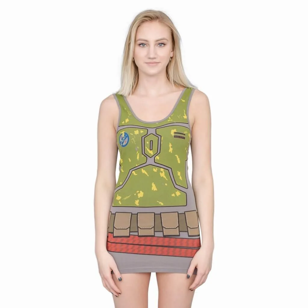 I Am Boba Fett Costume Tank Top Shirt - Image 3