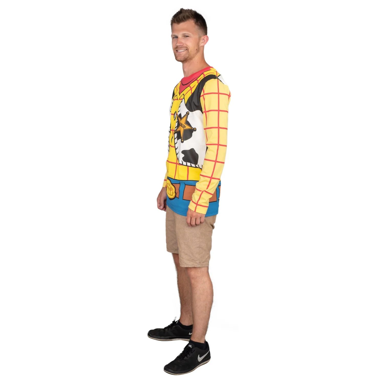 Toy Story Sheriff Adult Long Sleeve Costume T-shirt - Image 8