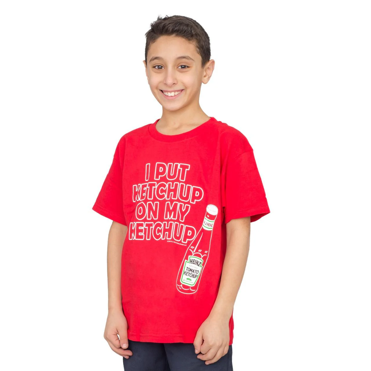 I Put Ketchup on My Ketchup Youth T-shirt - Image 5
