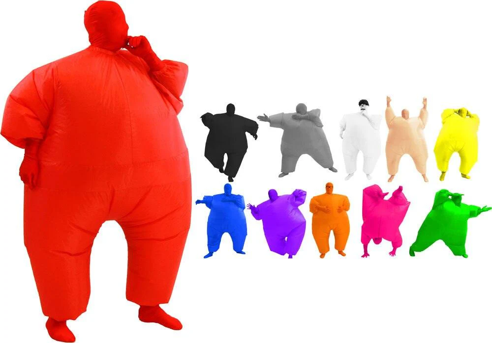 Inflatable Chub Suit® Teen Halloween Cosplay Unisex Costume