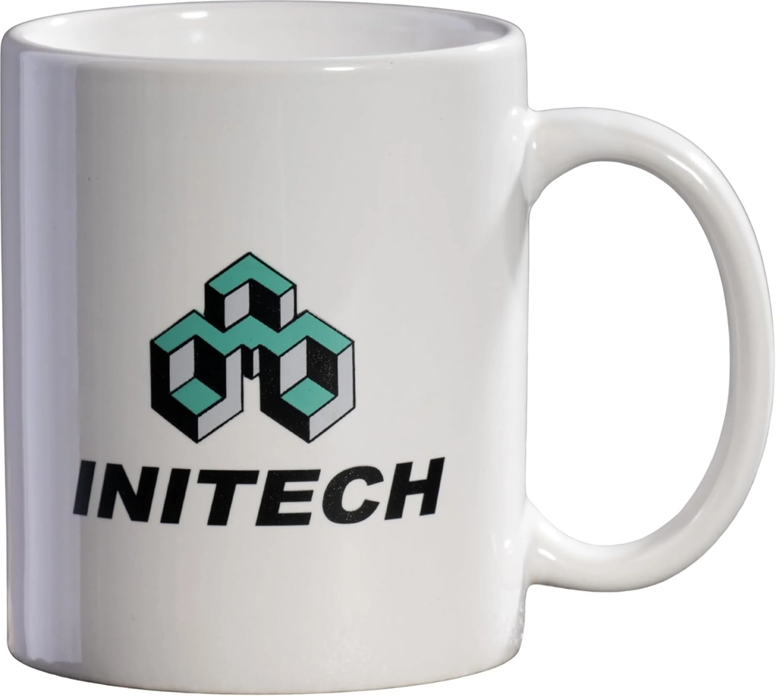 Initech Logo Office Movie Replica Boss Mug 12 Oz Cosplay Halloween Costume Accessory