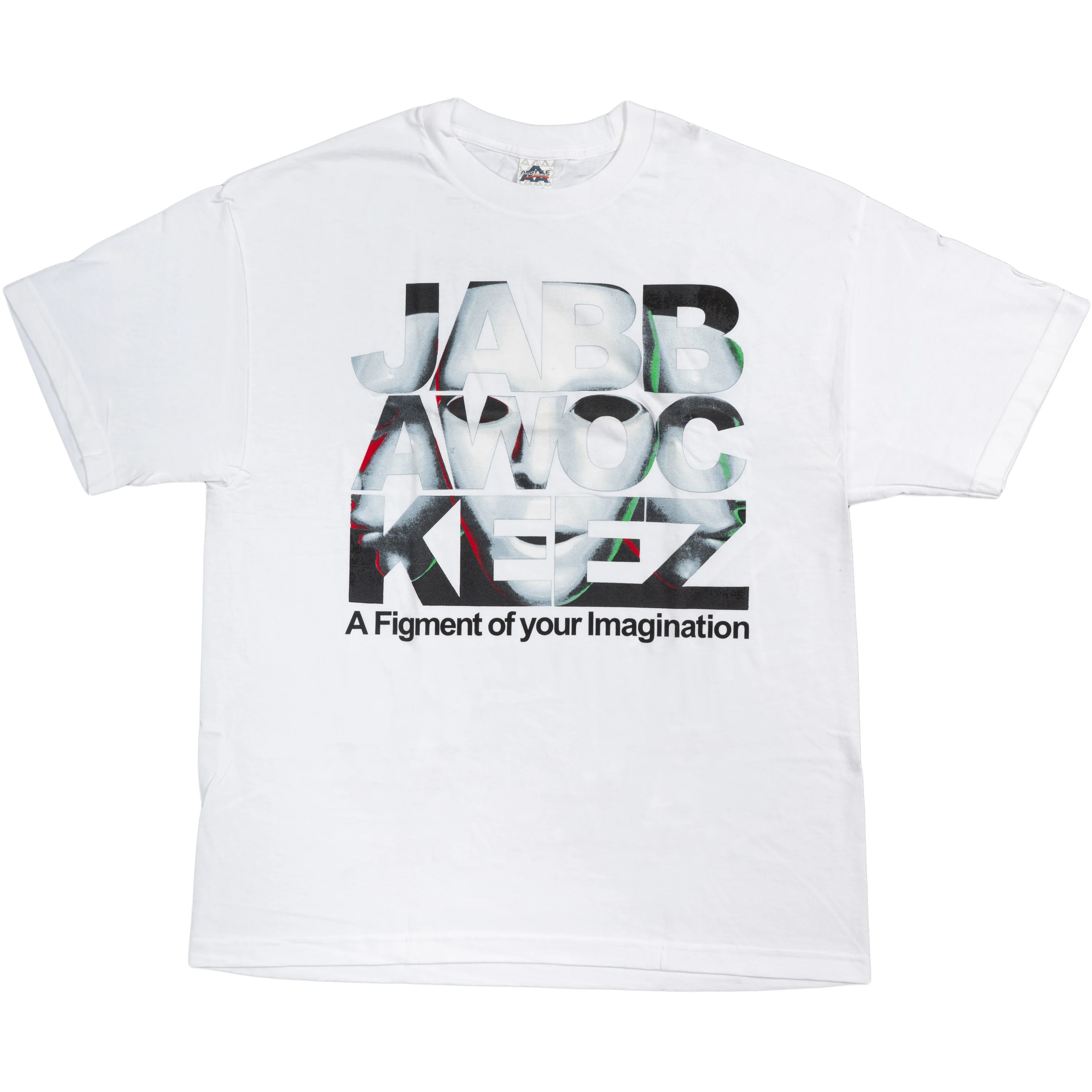 Jabbawockeez Dance Face Fill Logo White T-shirt Tee
