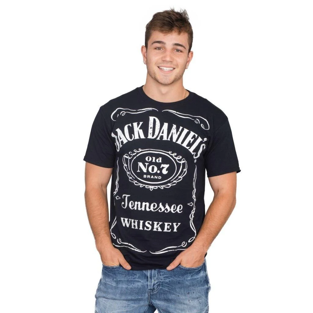 Jack Daniel's Whiskey Old No. 7 Tennessee Label T-shirt - Image 3