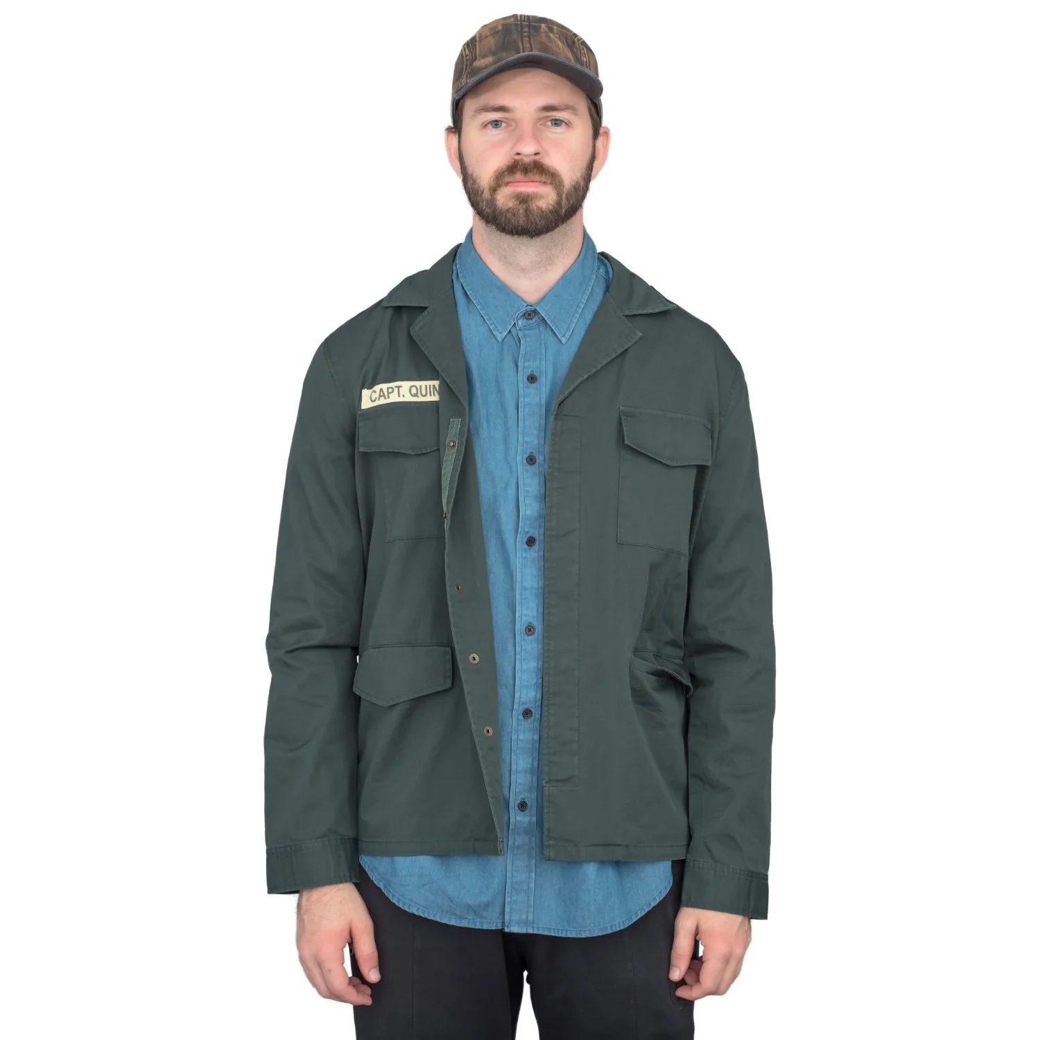 Jaws Shark Quint Adult Halloween Costume Complete Set - Image 2