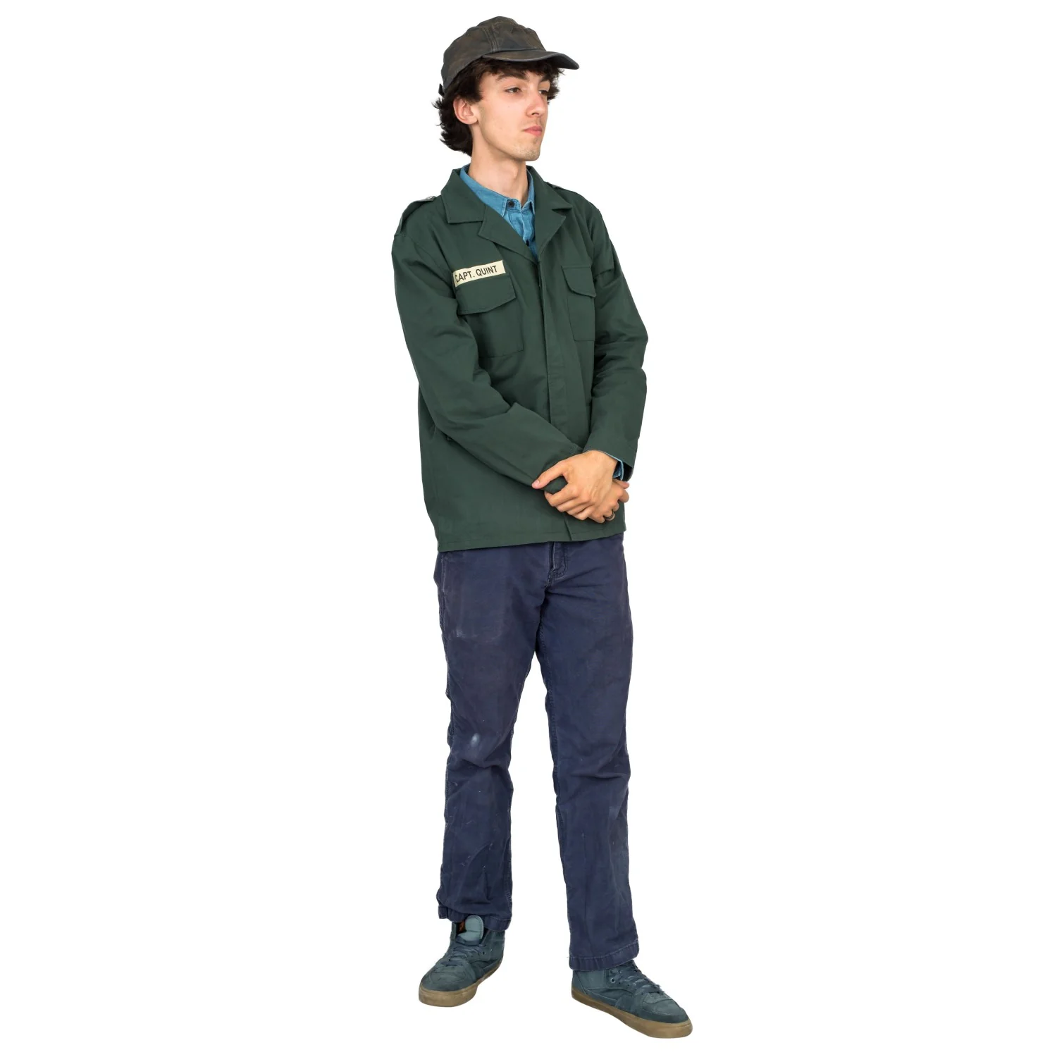 Jaws Shark Quint Adult Halloween Costume Complete Set - Image 4