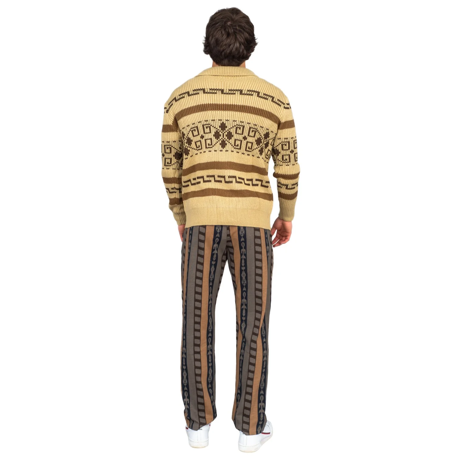 Jeffrey The Dude Zip Up Halloween Cosplay Costume Cardigan Sweater - Image 4