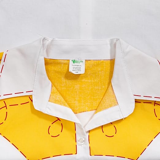 Jessie Cowgirl Kids Children Halloween Costume Cosplay Long Sleeve Button Up Shirt - Image 7
