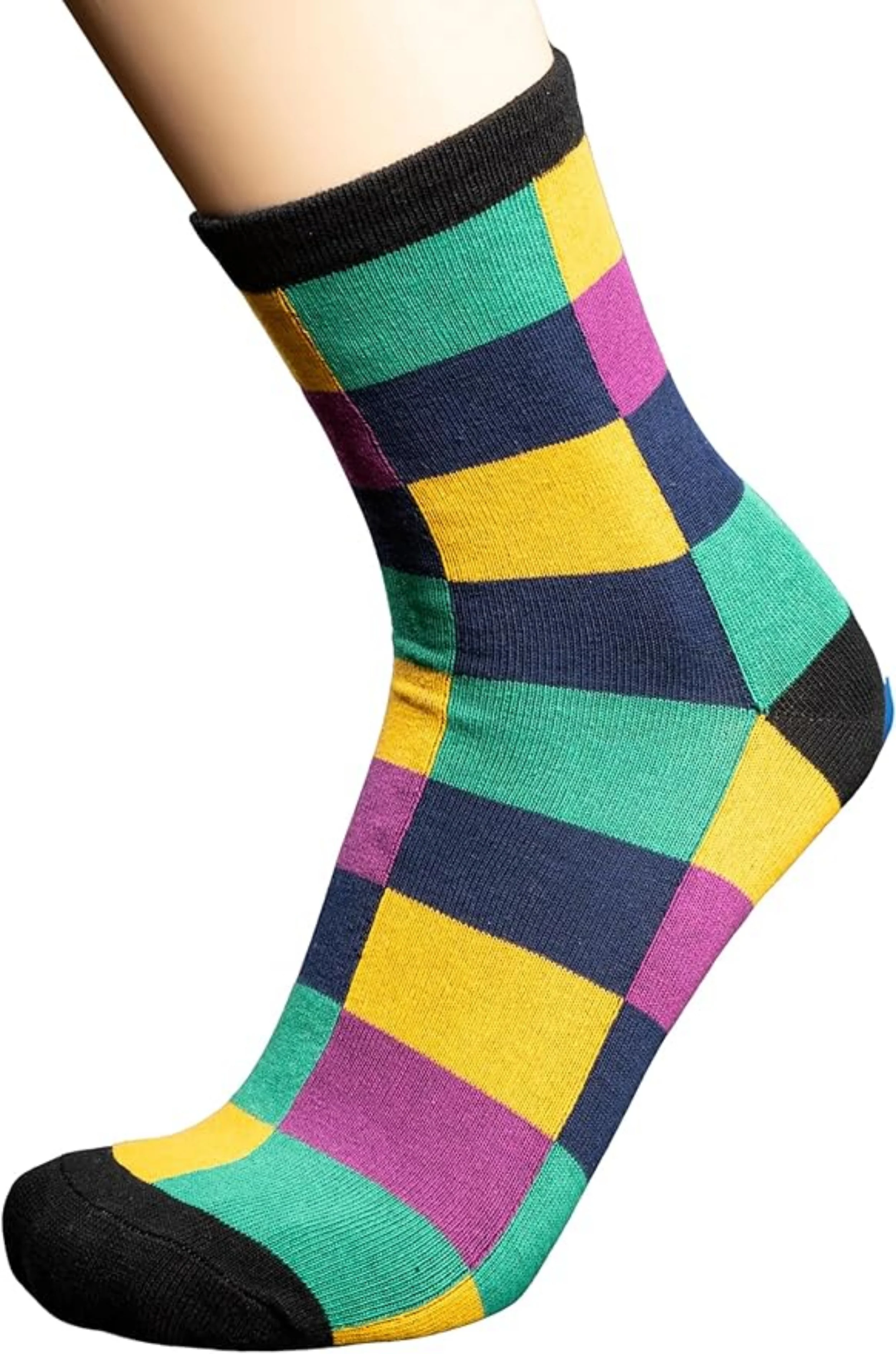 Joke Ha Ha Clown Socks Footwear Halloween Costume Cosplay Accessory - Image 3