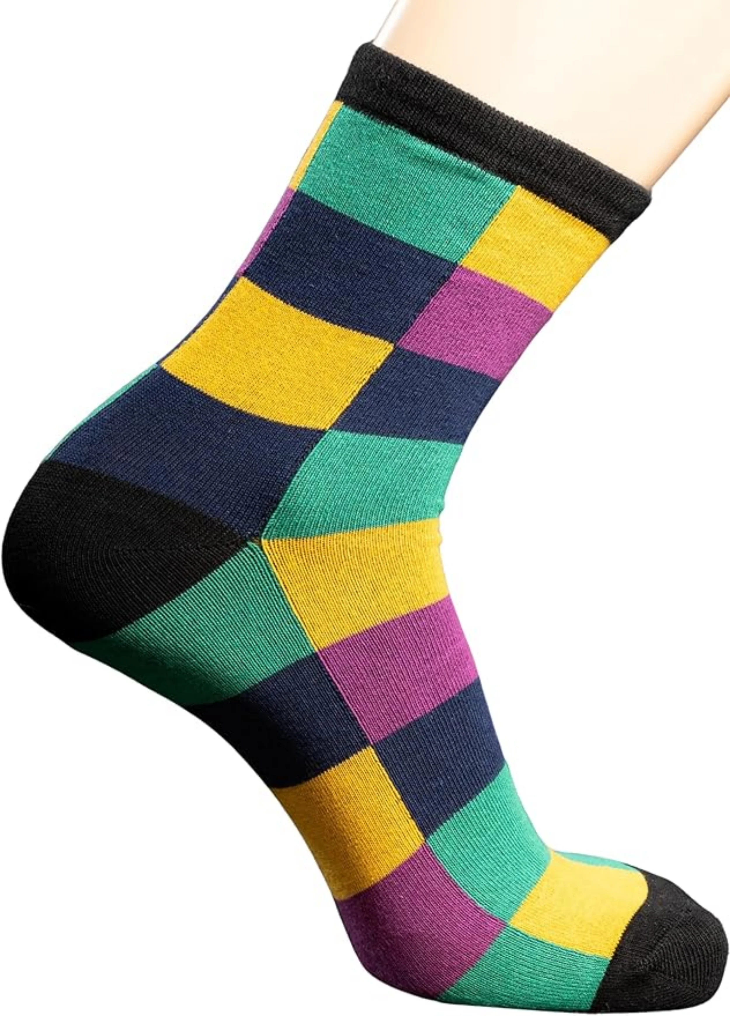 Joke Ha Ha Clown Socks Footwear Halloween Costume Cosplay Accessory - Image 7