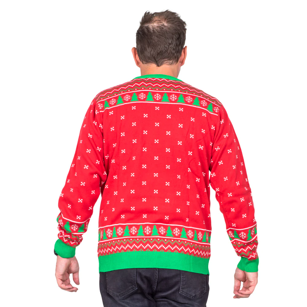 Jolliest Bunch Nuthouse Ugly Christmas Sweater - Image 4