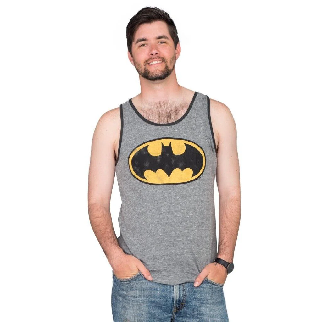 Junk Food DC Comics Batman Logo Tank - Image 2