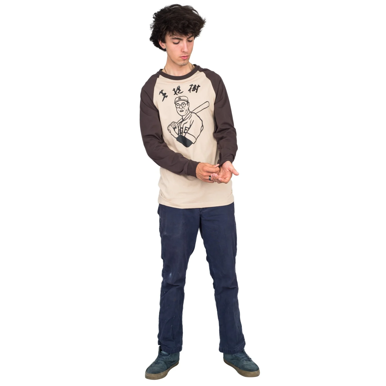Kaoru Betto Baseball Raglan Adult Unisex T-shirt - Image 8
