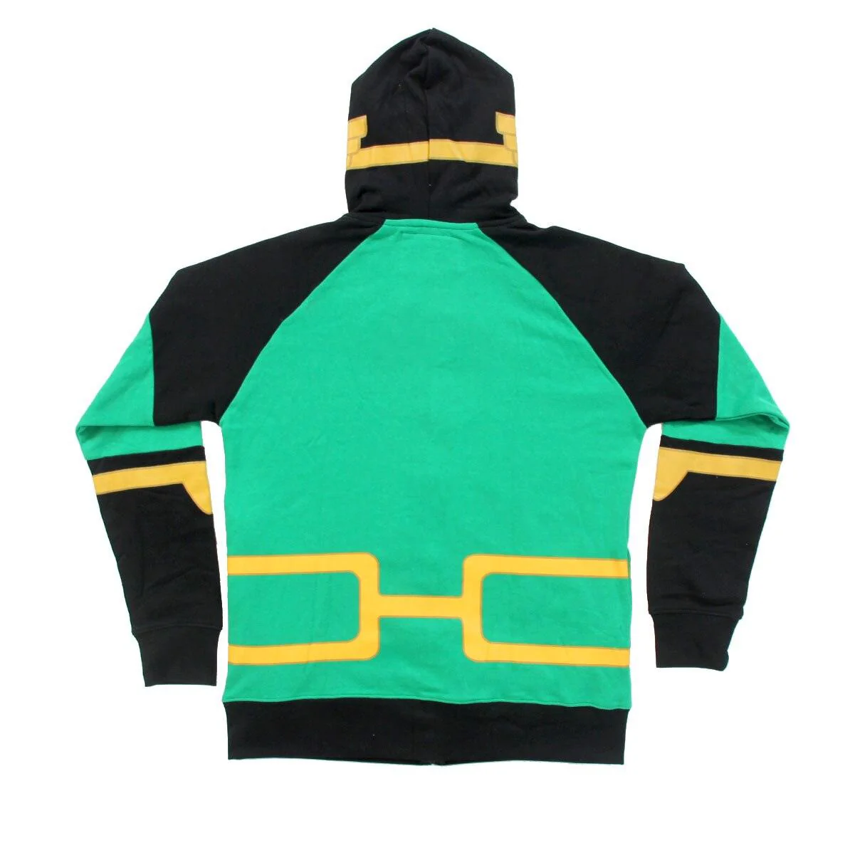 Kid Loki Symbol Zip Up Costume Hoodie Sweatshirt - Image 2