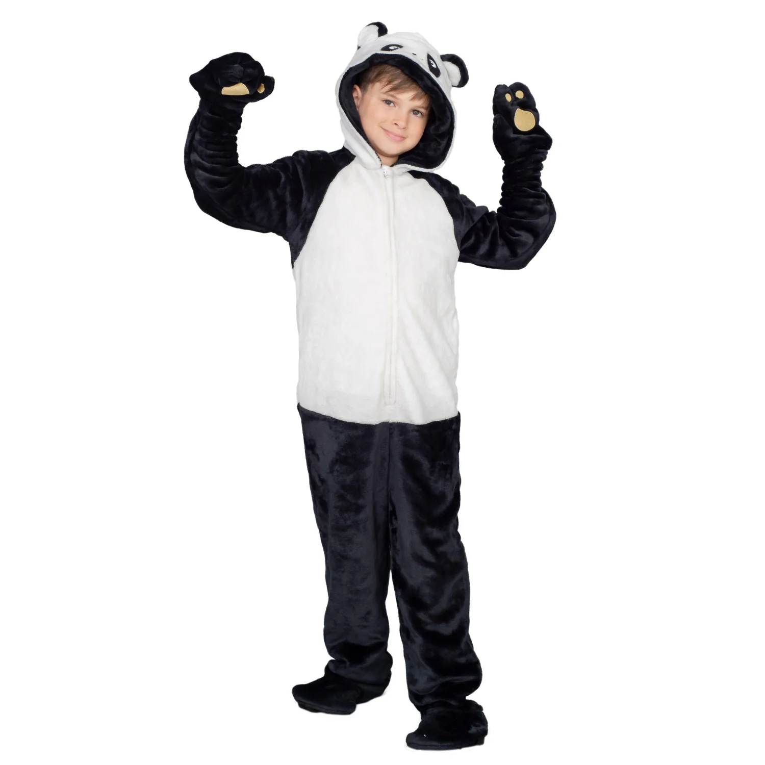 Kids Youth Child Panda Halloween Cosplay Costume Flappy Suit - Image 12