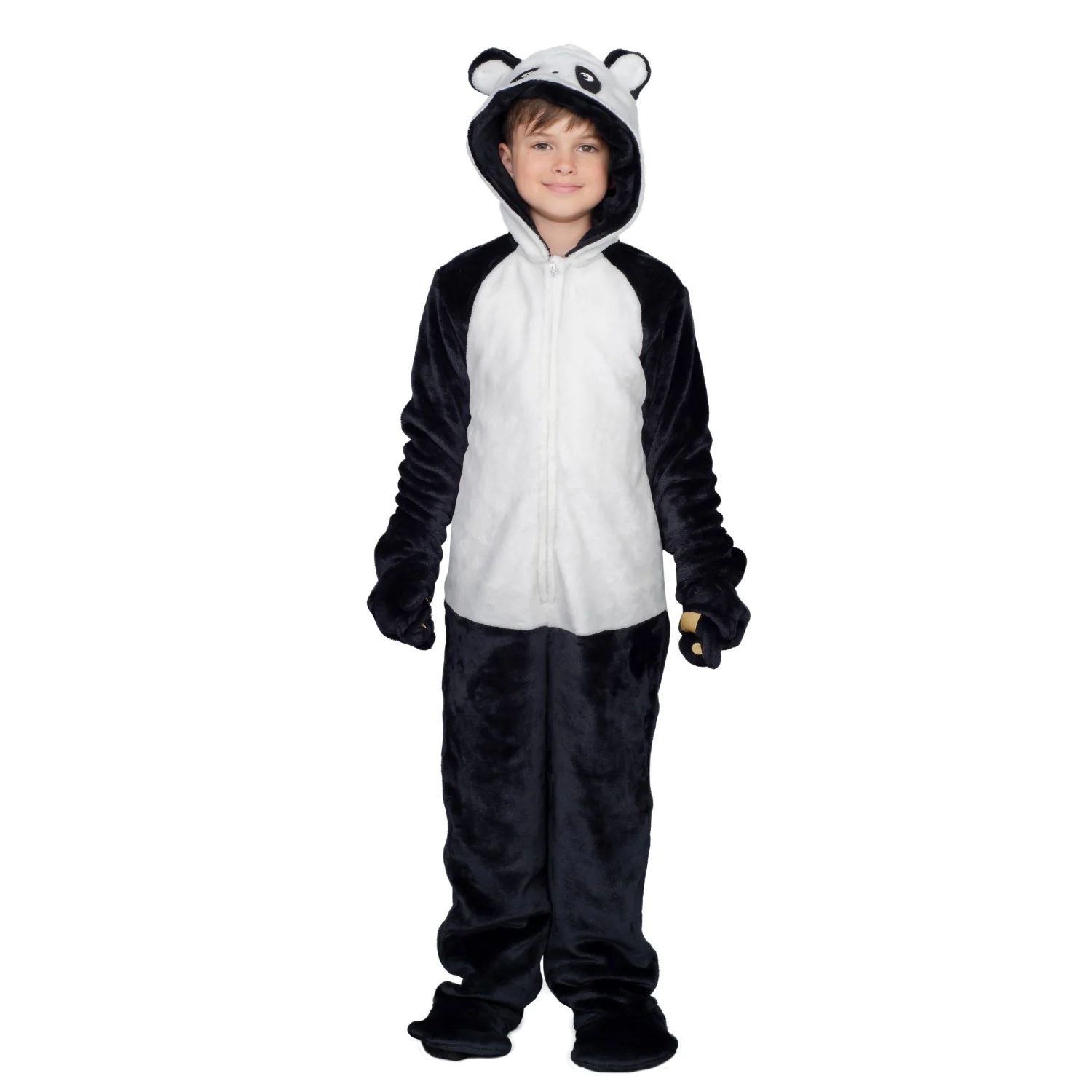 Kids Youth Child Panda Halloween Cosplay Costume Flappy Suit - Image 2