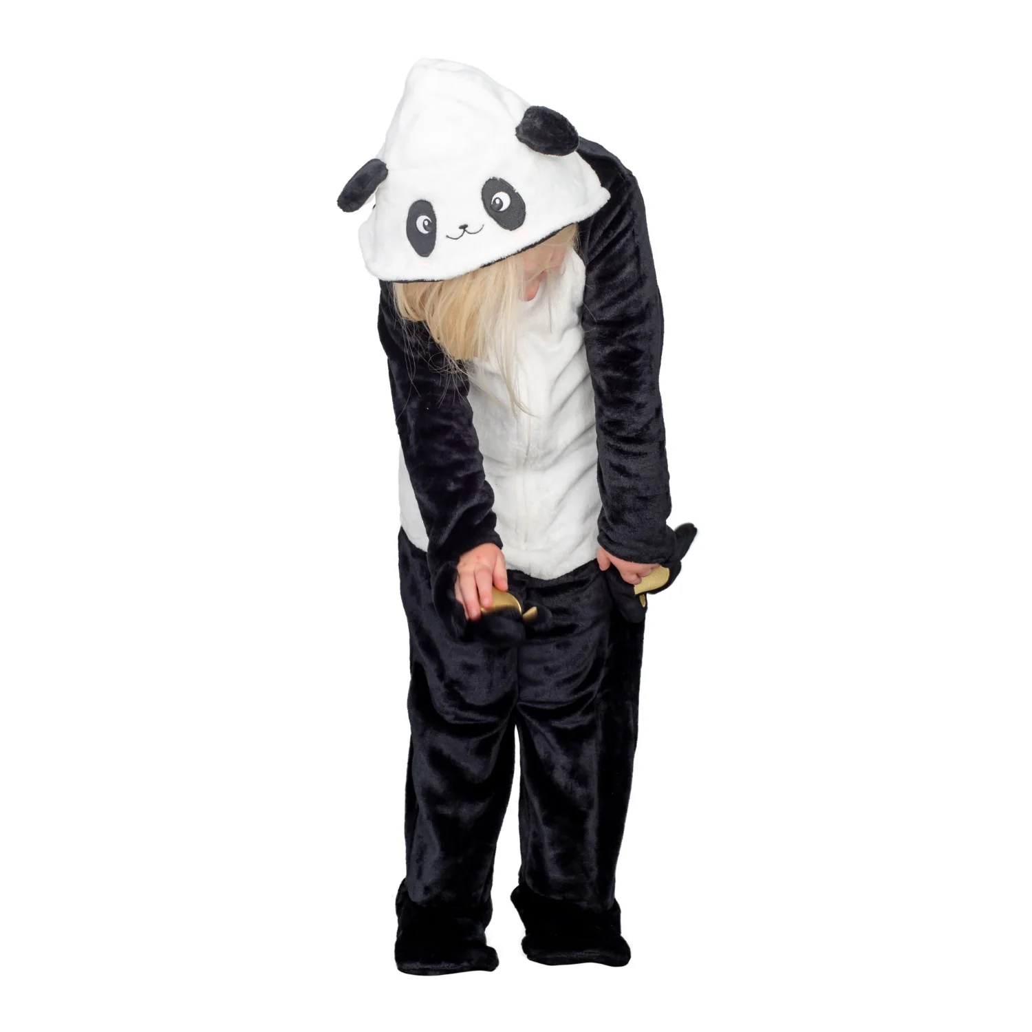 Kids Youth Child Panda Halloween Cosplay Costume Flappy Suit - Image 8