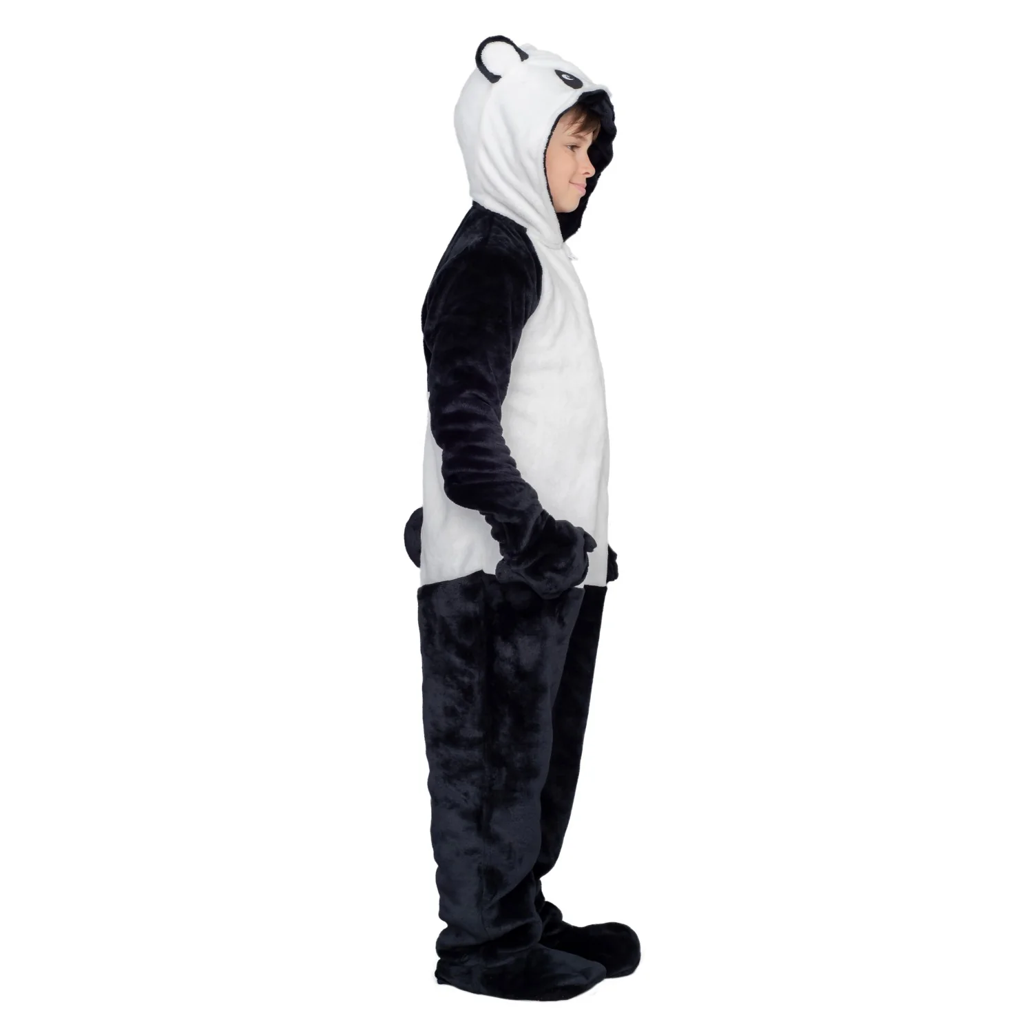 Kids Youth Child Panda Halloween Cosplay Costume Flappy Suit - Image 9