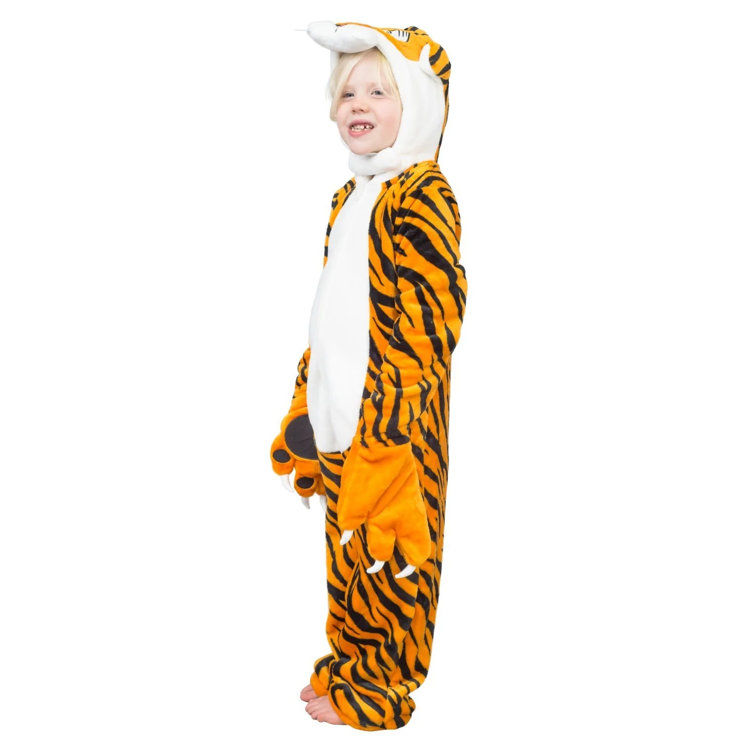 Kids Youth Child Tiger Halloween Cosplay Costume Flappy Suit - Image 3