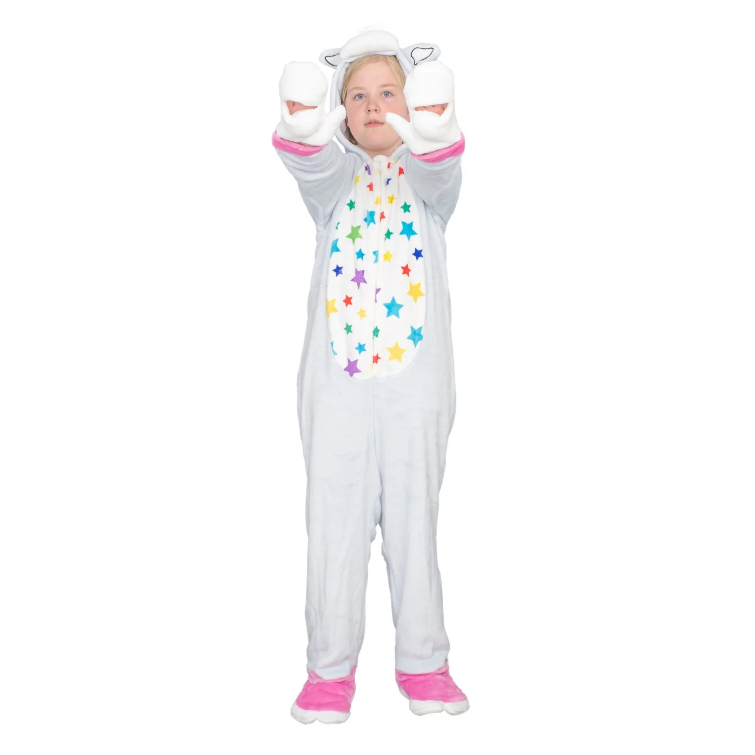 Kids Youth Child Unicorn Halloween Cosplay Costume Flappy Suit - Image 5