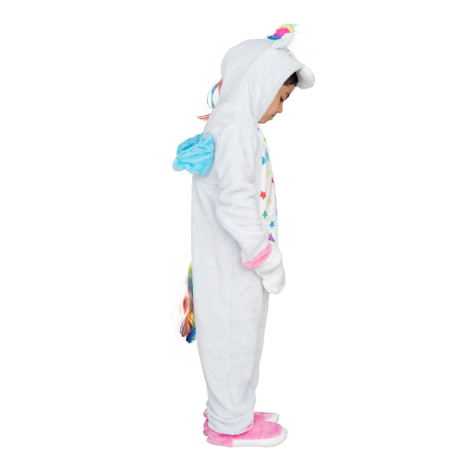 Kids Youth Child Unicorn Halloween Cosplay Costume Flappy Suit - Image 6