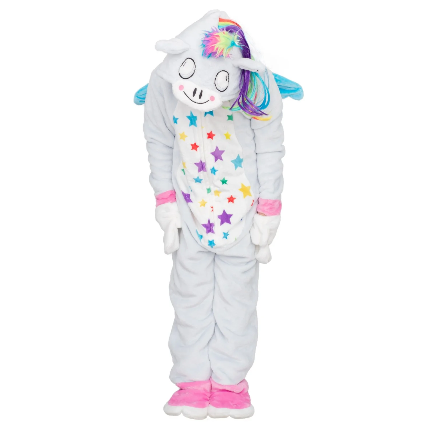Kids Youth Child Unicorn Halloween Cosplay Costume Flappy Suit - Image 8