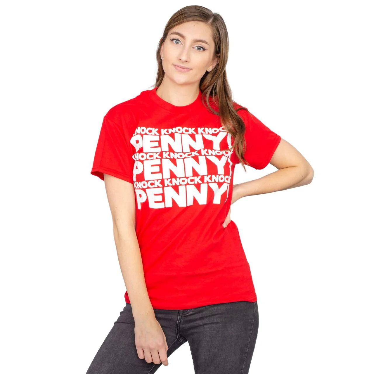 Knock Knock Penny Adult T-shirt - Image 5