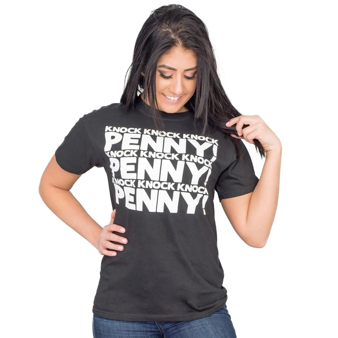 Knock Knock Penny Adult T-shirt - Image 6