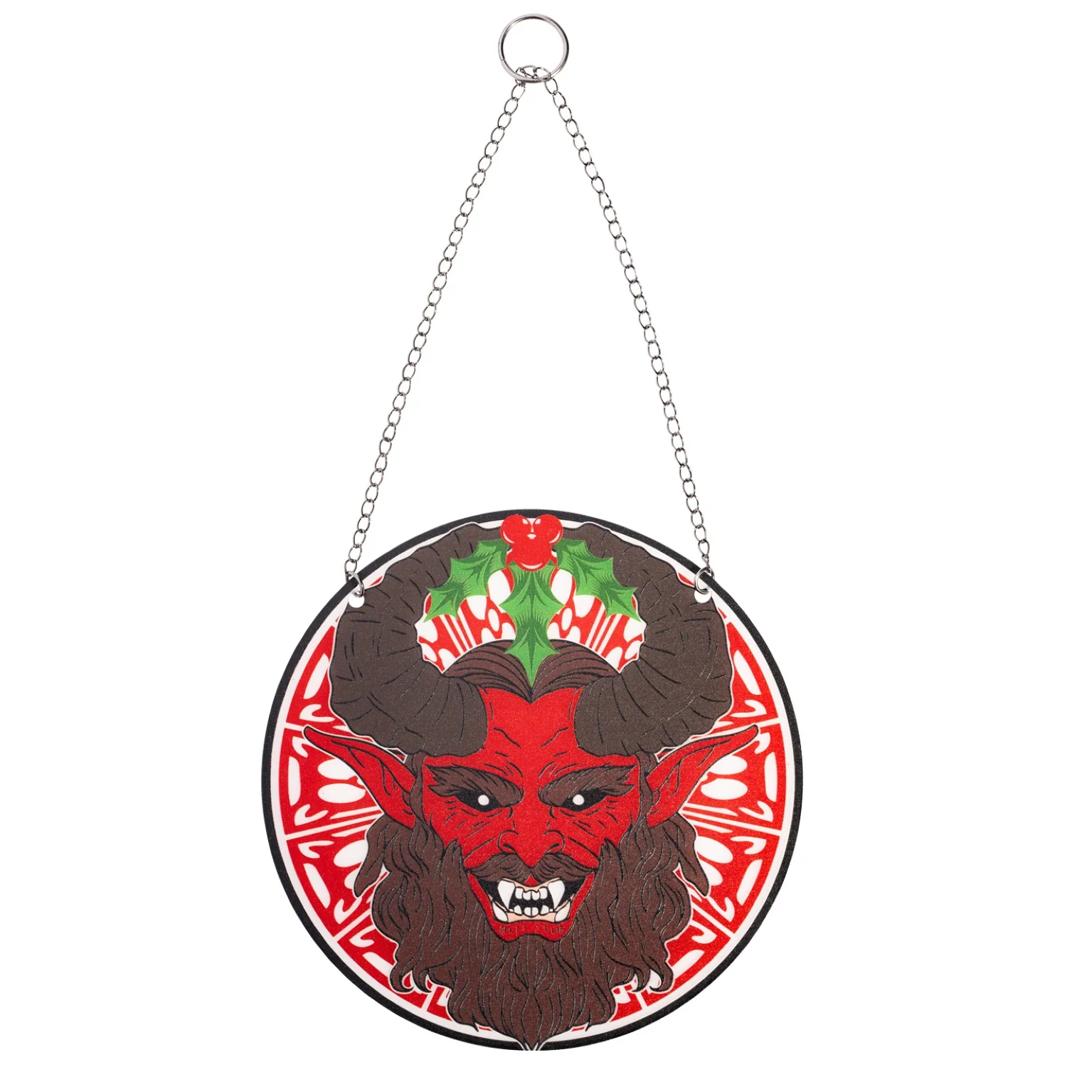 Krampus 6-Inch Suncatcher Halloween Xmas Ornament Window Home Decor Gift - Image 5