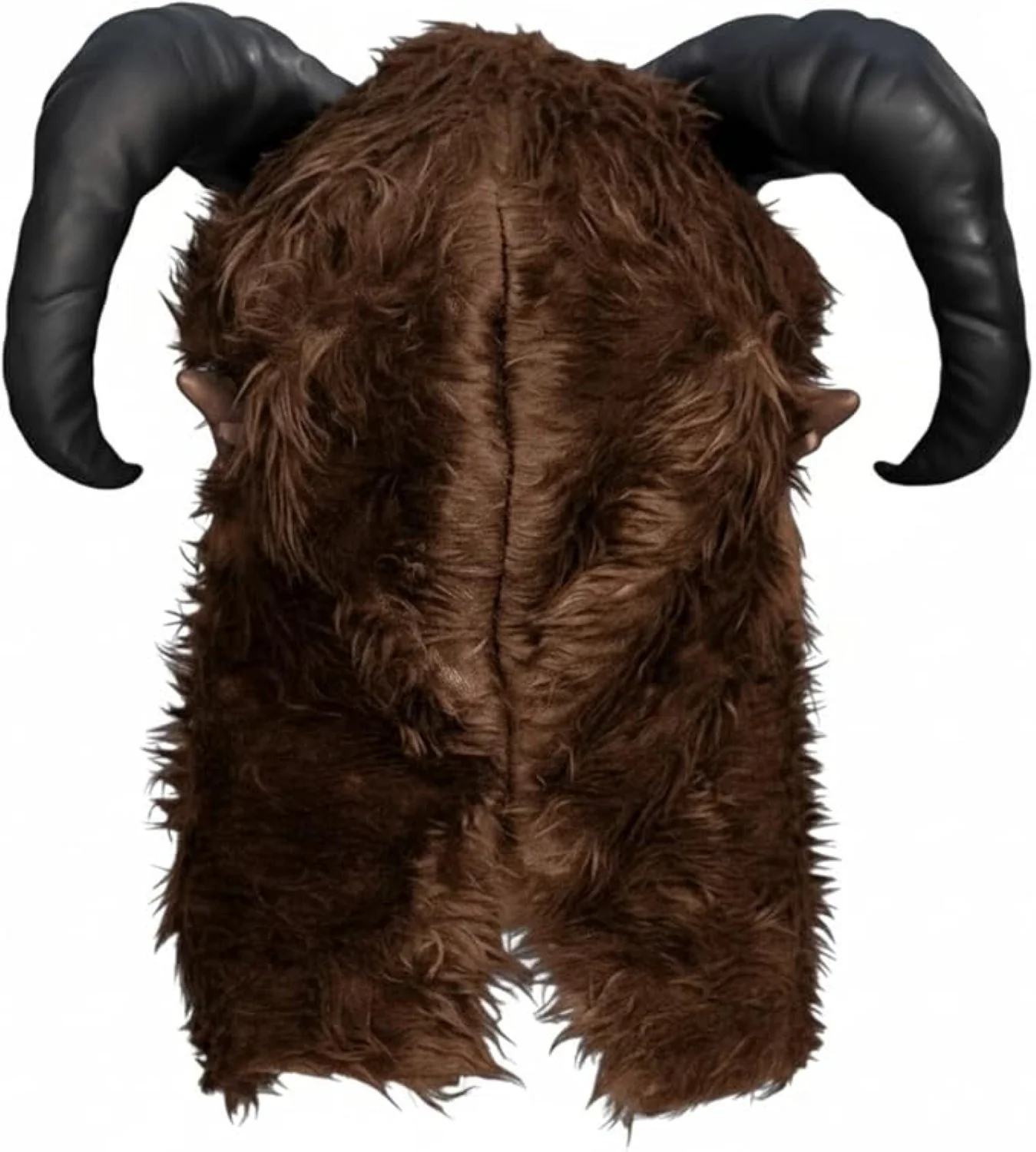 Krampus Scary Santa Claus Light Up Eyes Adult Unisex Halloween Costume Cosplay Mask - Image 3