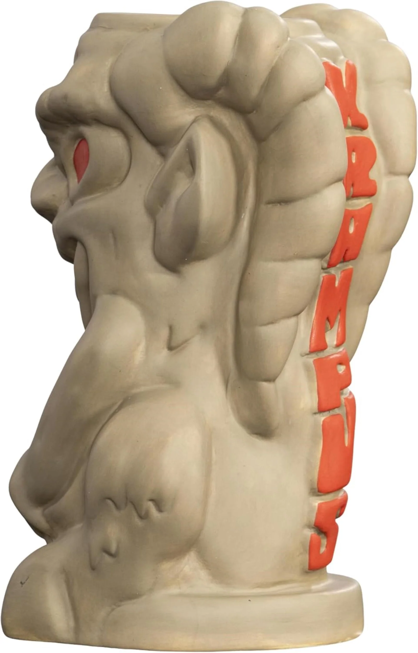 Krampus Tiki Mug Ceramic 15 oz. Xmas Fun Party Cup - Image 4