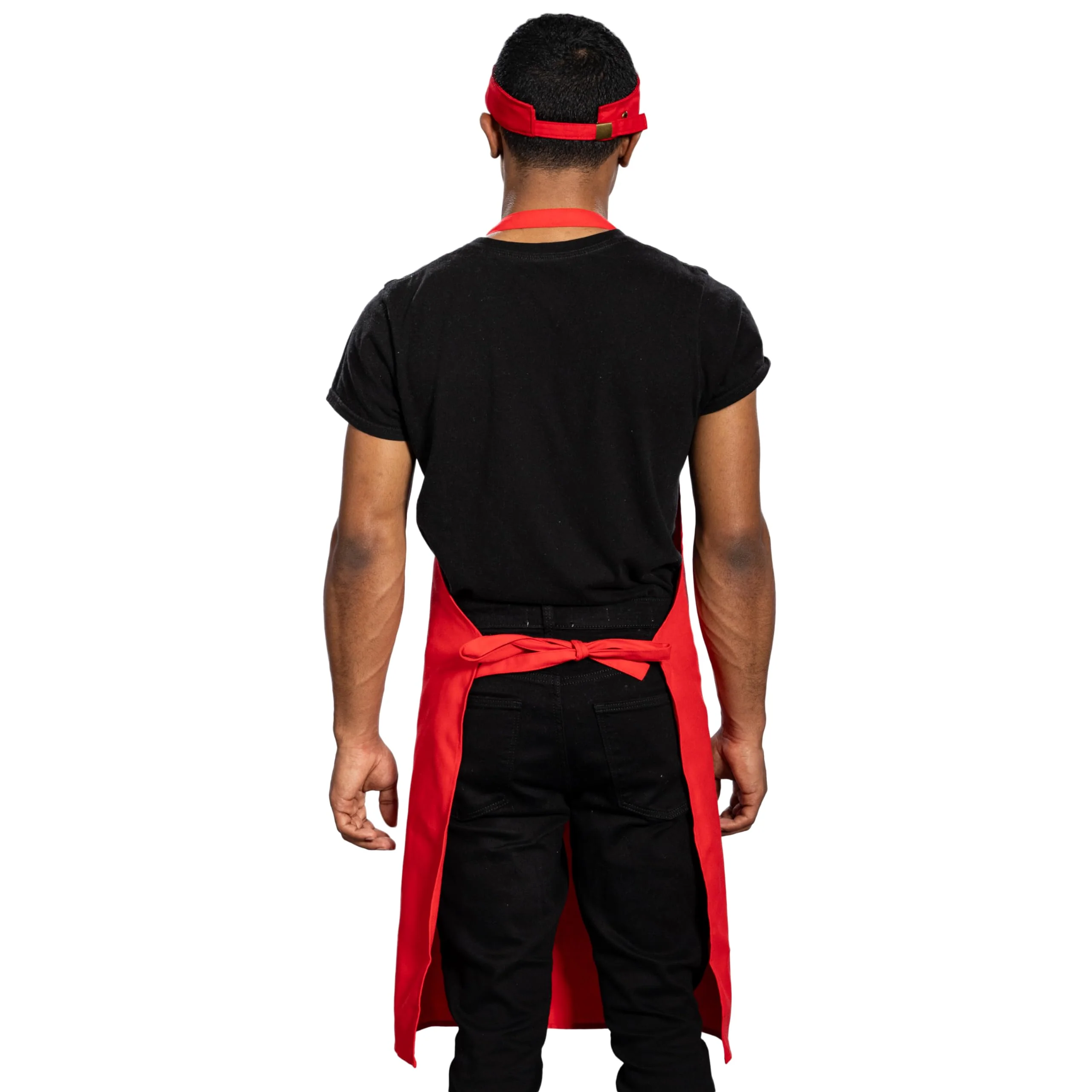 Los Pollos Hermanos: Bad Chicken Man Restaurant Apron and Visor Halloween Costume Cosplay - Image 2