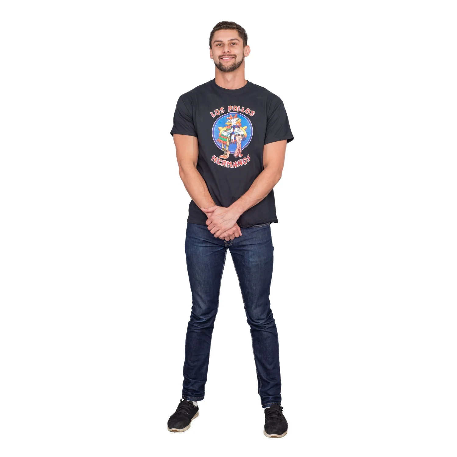 Los Pollos Hermanos Logo Adult T-Shirt - Image 8