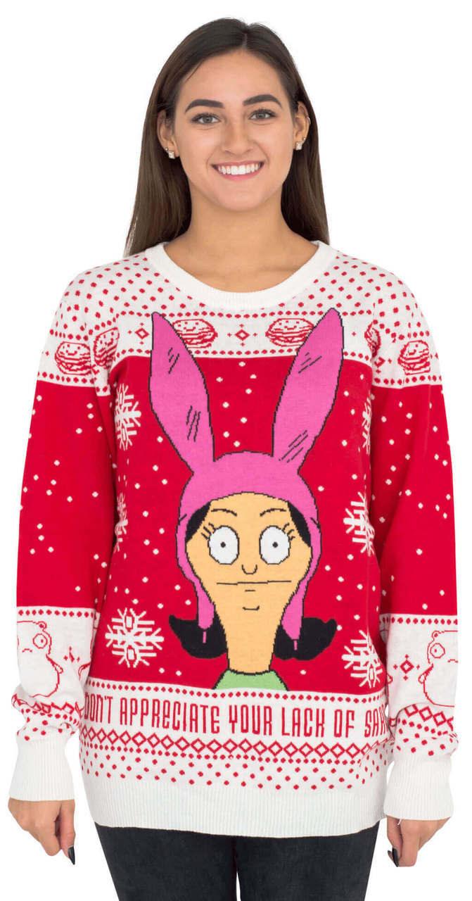 Louise Appreciate your Lack of Sarcasm Christmas Sweater