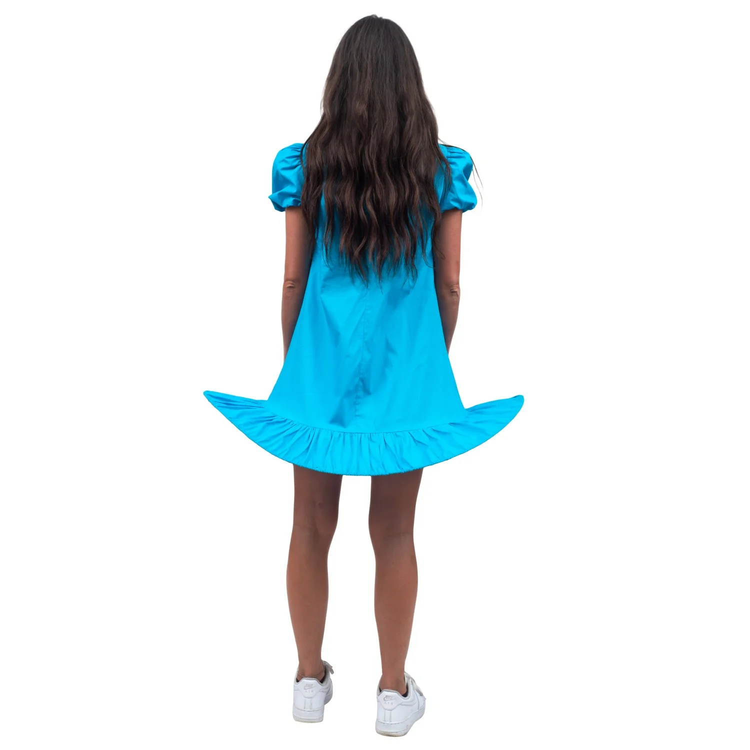 Lucy Blue Dress Women's Halloween Costume Cosplay - Image 3