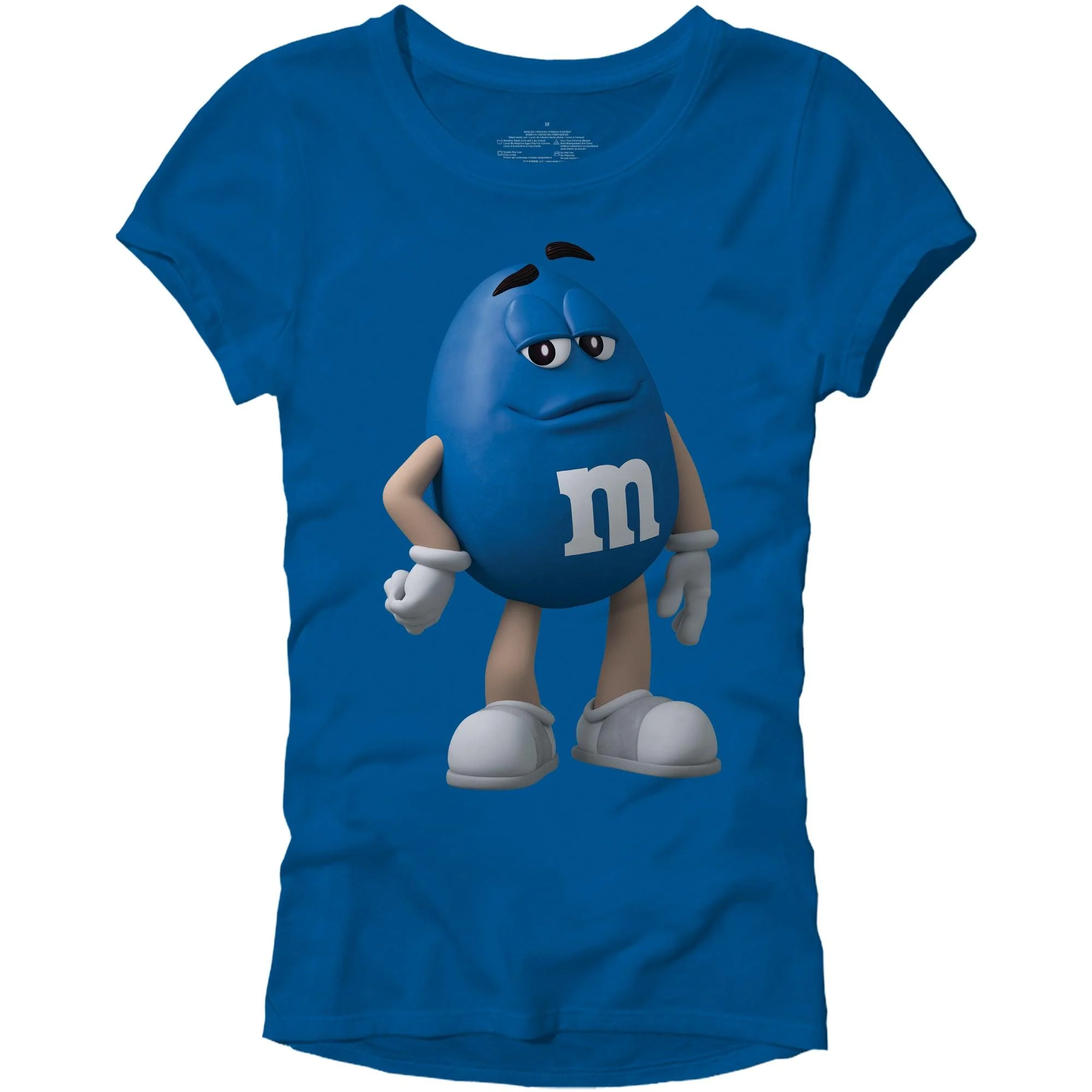 M&M's Candy Character Face Juniors T-Shirt - Image 4