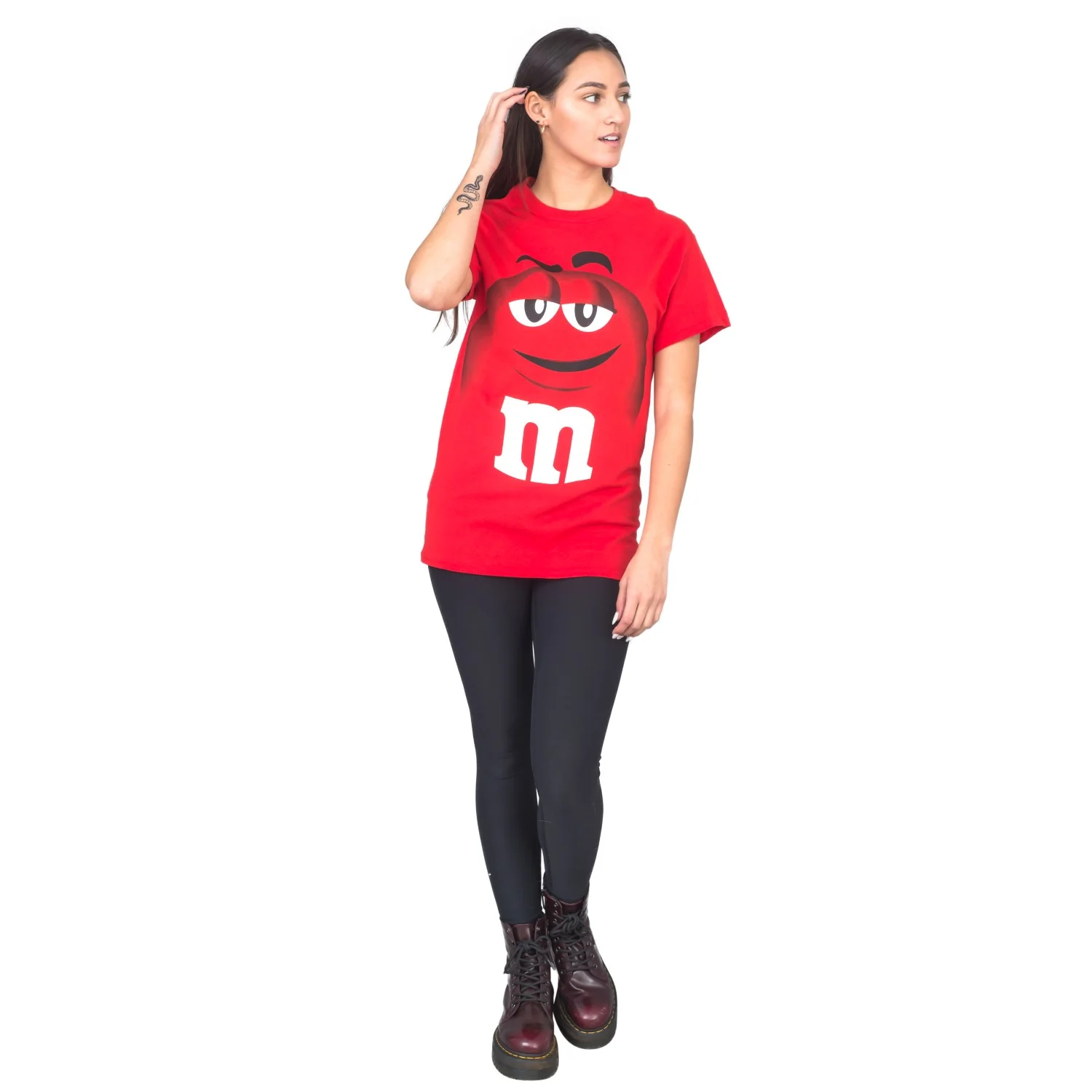M&M's Candy Silly Character Face Adult T-Shirt - Image 7