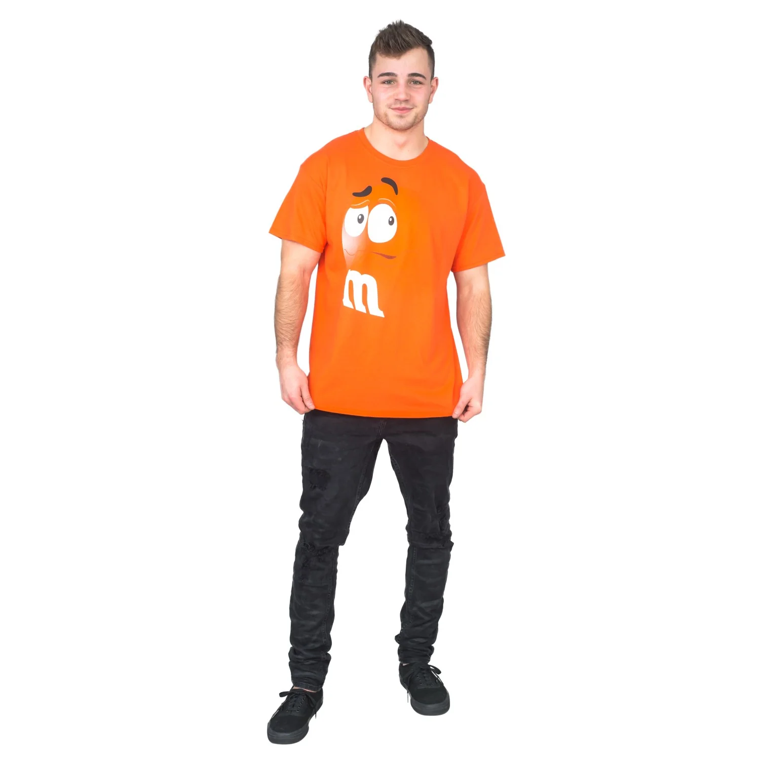M&M's Candy Silly Character Face Adult T-Shirt - Image 9