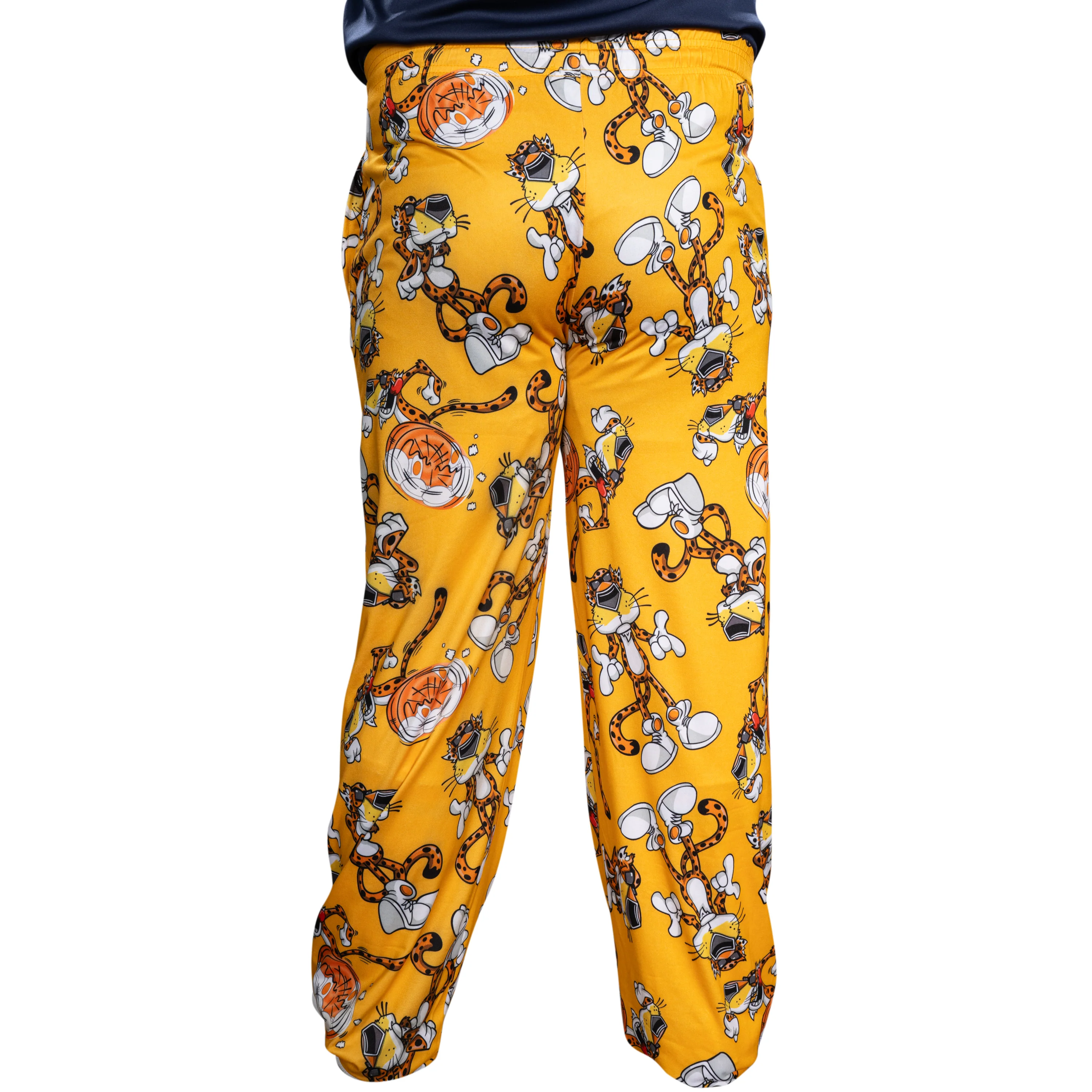 Mad Engine Chester Cheetos Lounge Pose Pajamas Officially Licensed Men's Lounge Pants - Image 4