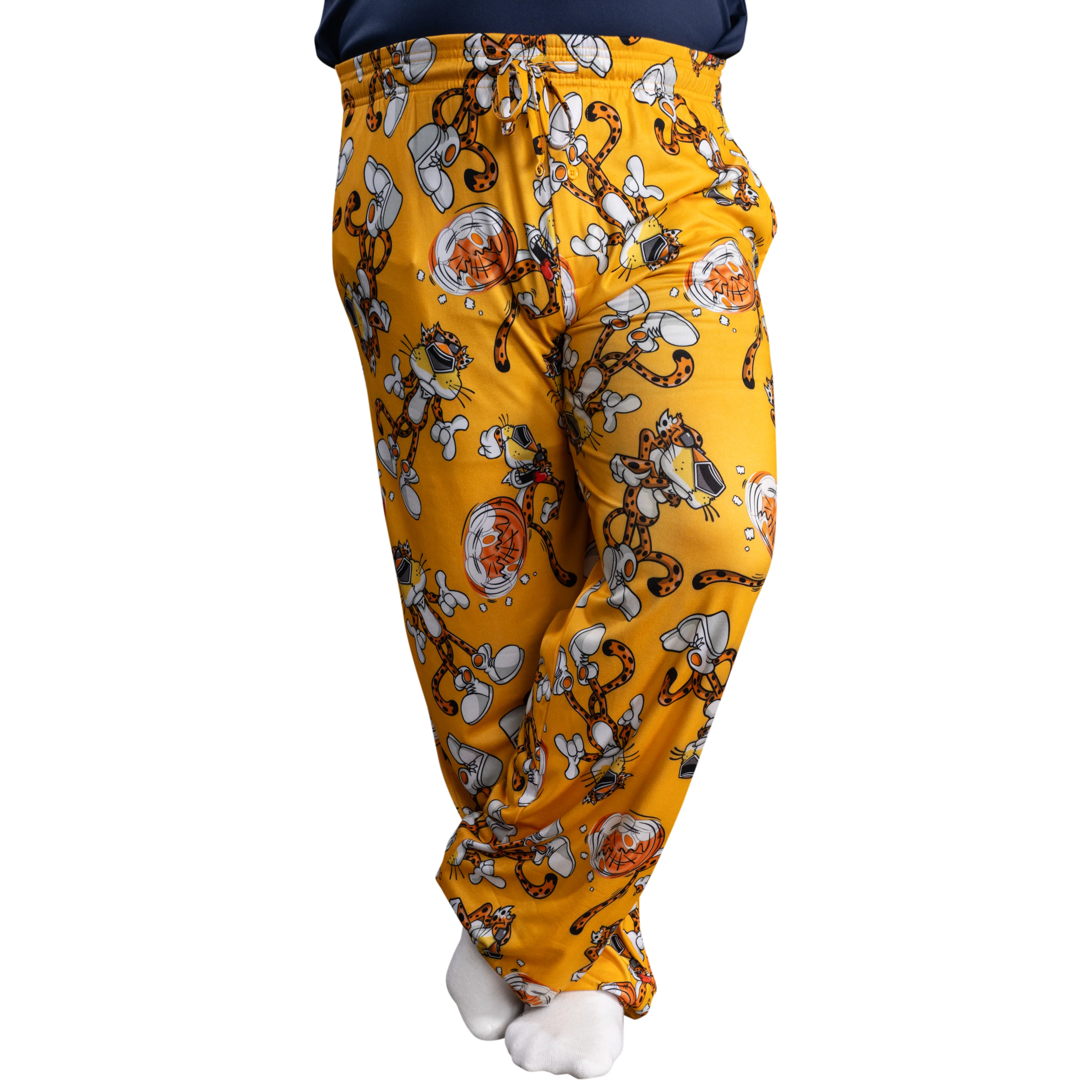 Mad Engine Chester Cheetos Lounge Pose Pajamas Officially Licensed Men's Lounge Pants - Image 5