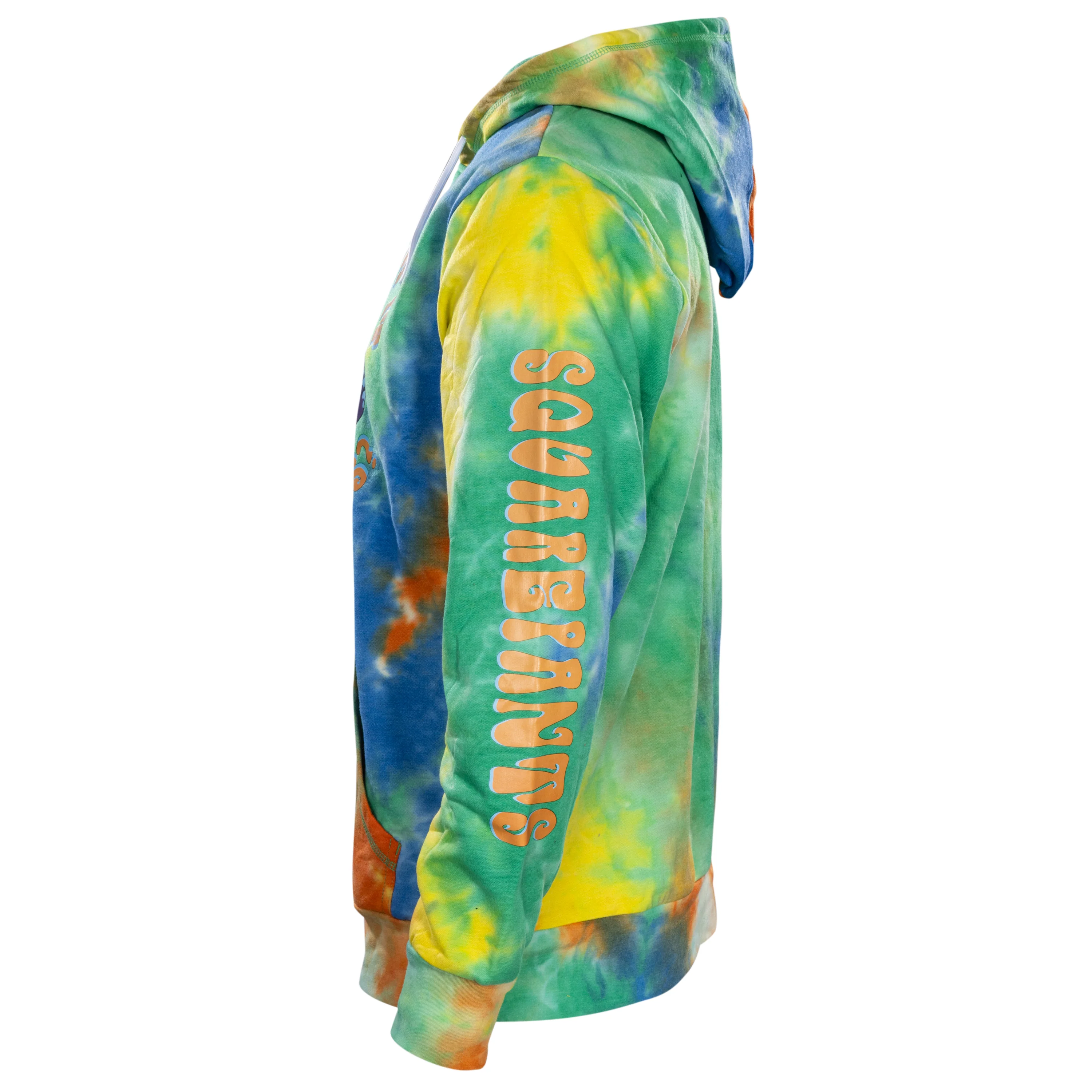 Mad Engine Spongebob Squarepants Patrick Mr. Krabs Pool Tie Dye Mens Hoodie - Image 13
