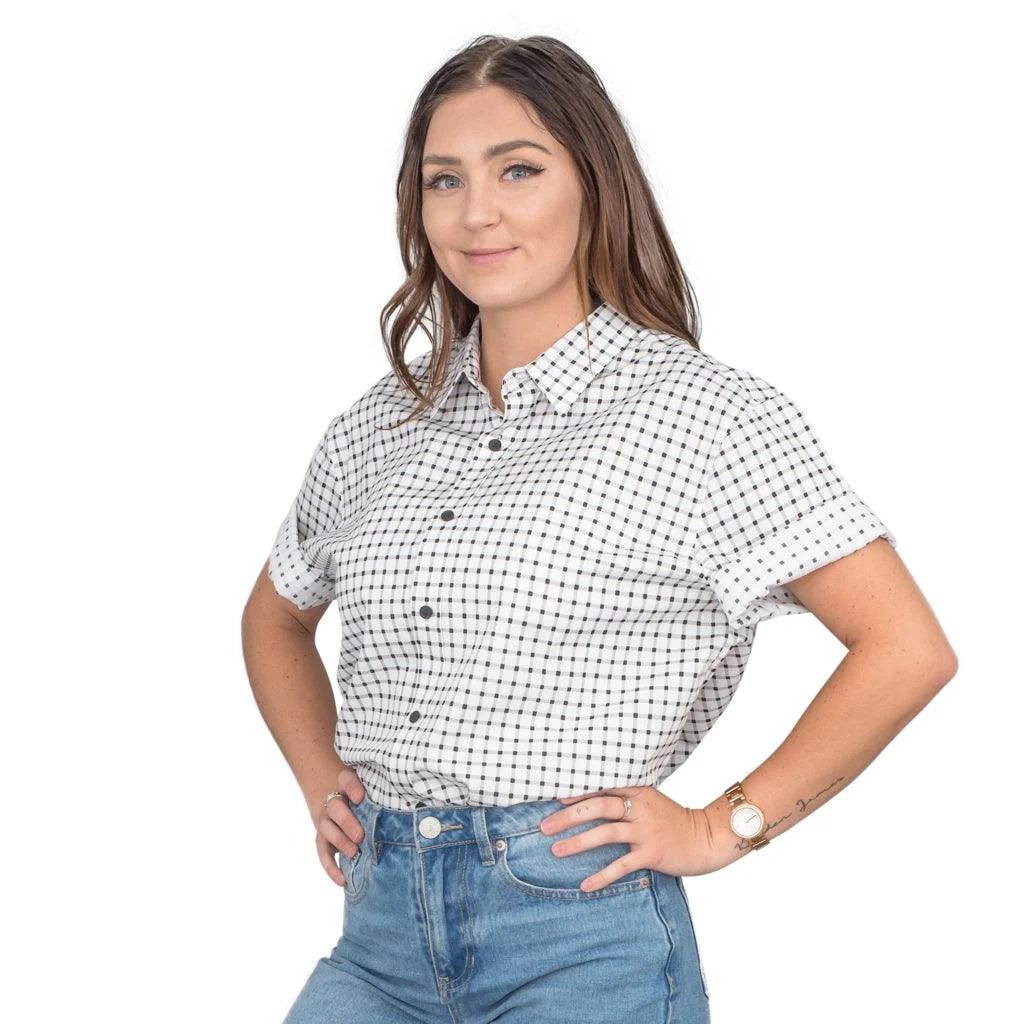 Marty McFly Halloween Costume Button Up Shirt - Image 3
