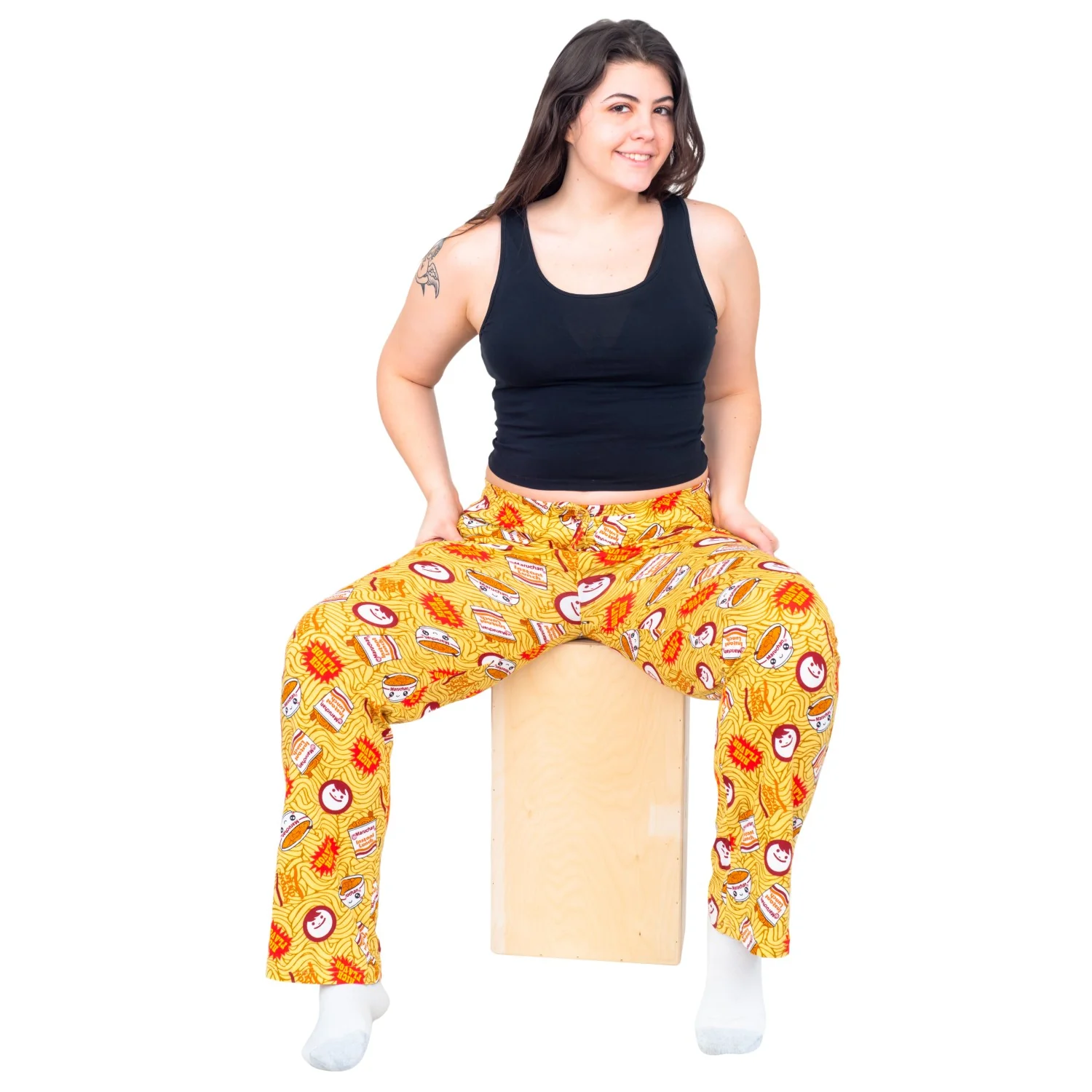 Maruchan Toss Noodle Adult Unisex Christmas Lounge Pants - Image 2