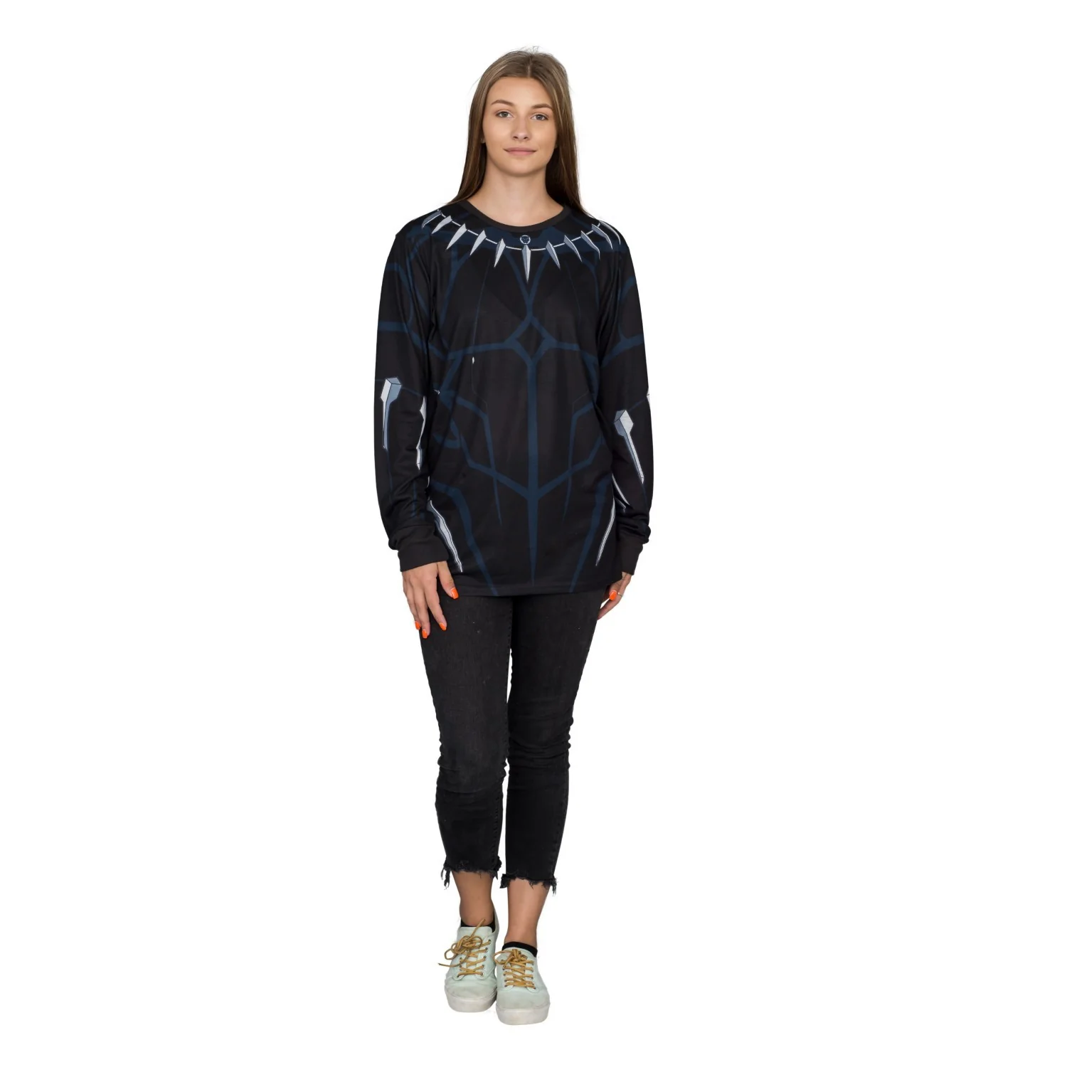 Marvel Comics Black Panther Long Sleeve T-shirt - Image 3